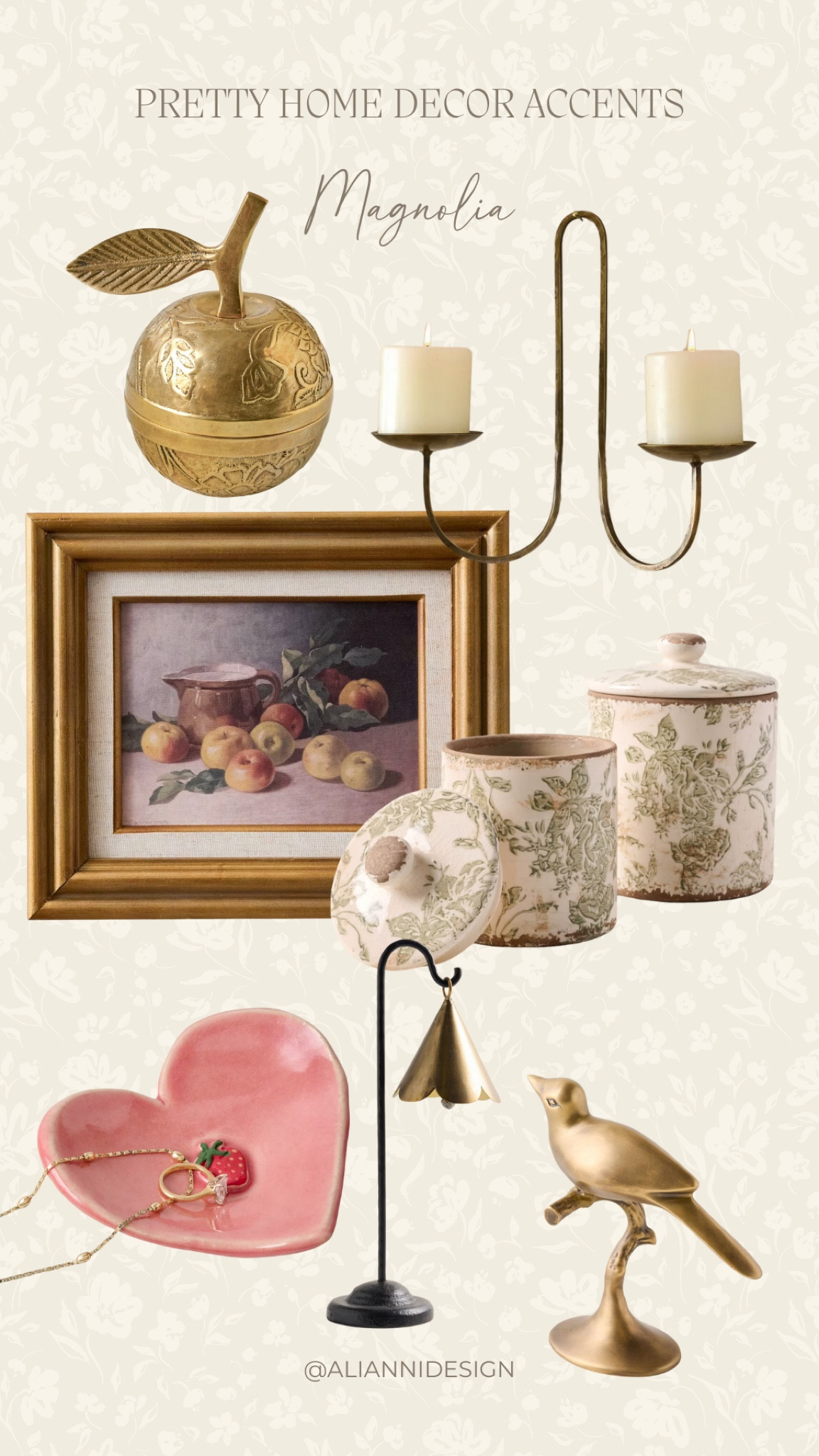 Pretty home decor accents: Magnolia 🎀

#LTKHome