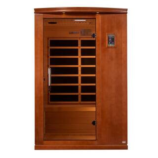 Venice Elite 2-Person Indoor Ultra Low EMF FAR Infrared Home Sauna | The Home Depot
