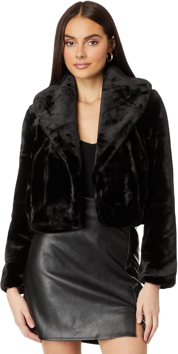 [BLANKNYC] womens Women's Faux Fur Jacket | Amazon (US)