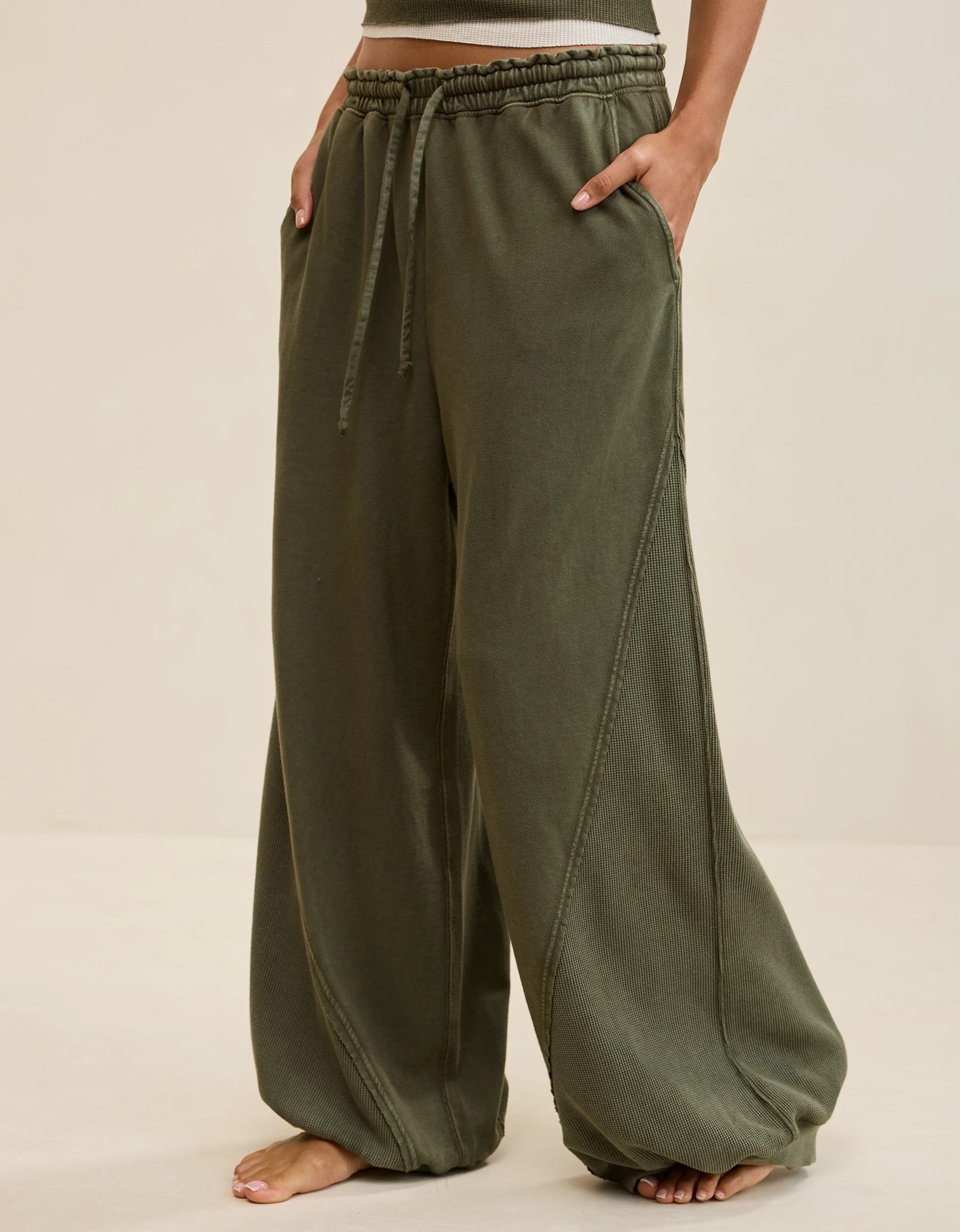 Aerie Unwind Waffle Jogger | Aerie