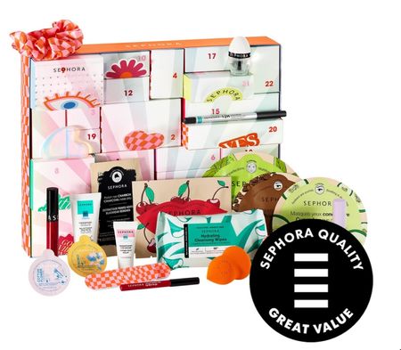 My favorite time of year includes the best advent calendar’s! This one is Sephoras collection and it includes essential beauty collection with 24 makeup, skincare, bath, and accessory surprises.

#LTKHoliday #LTKSeasonal #LTKGiftGuide
