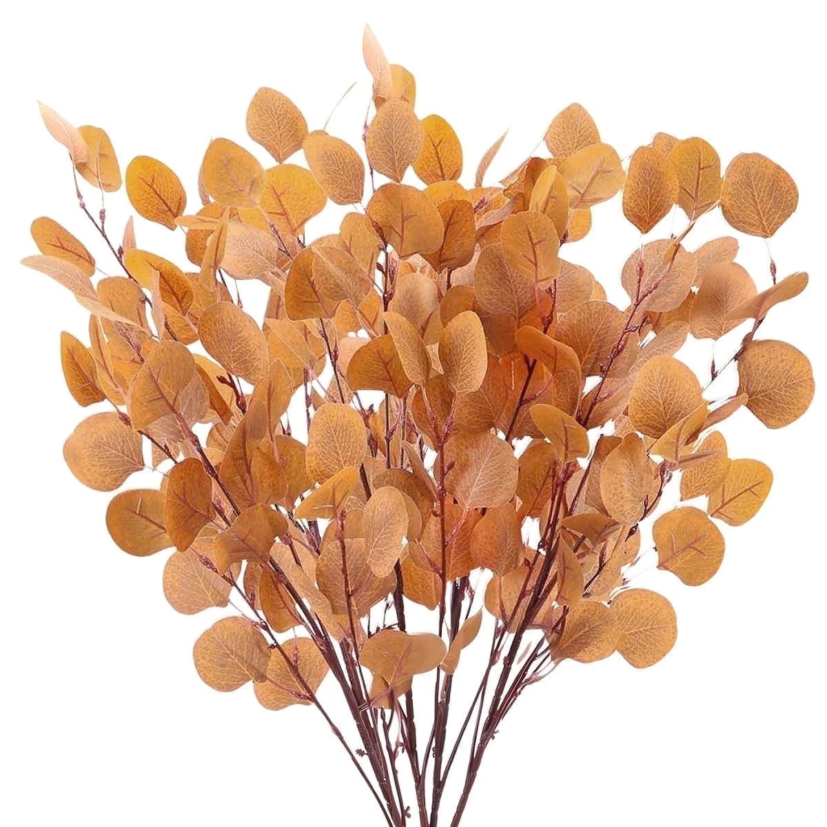 Fall Eucalyptus Leaves 33.8inch Artificial Eucalyptus Leaves Stems Fake Fall Flowers Decor for Ch... | Walmart (US)