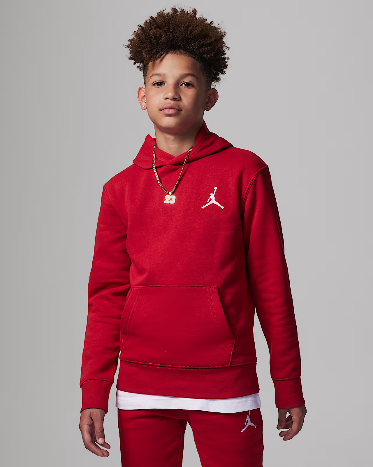 Jordan MJ Essentials Pullover Hoodie Big Kids Hoodie. Nike.com | Nike (US)