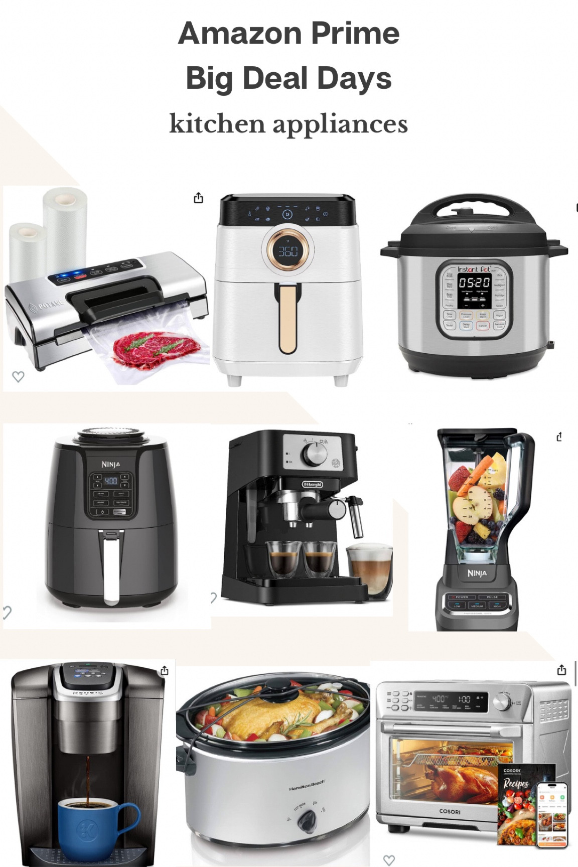 Best of prime big deal days kitchen tools!