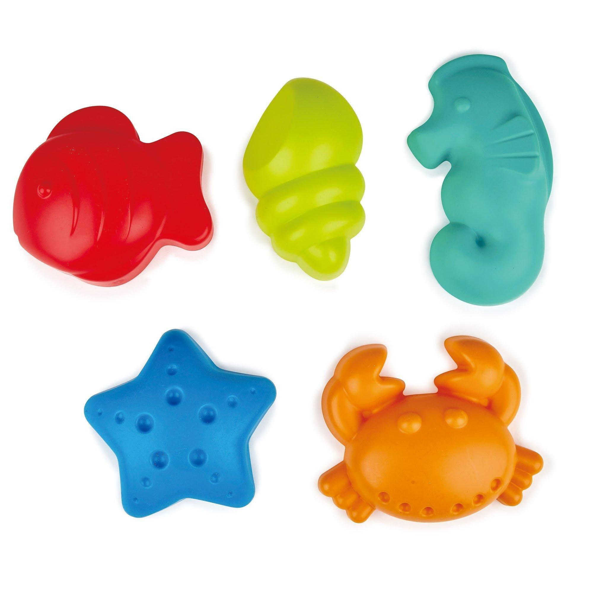 Hape | Sand Molds: Sea Creatures - Multi / One Size | Janie and Jack
