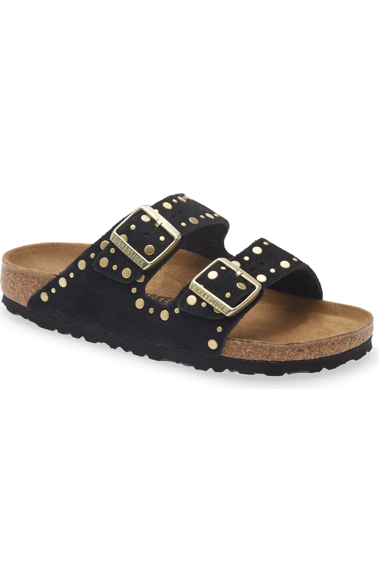 Arizona Rivets Studded Slide Sandal (Women) | Nordstrom