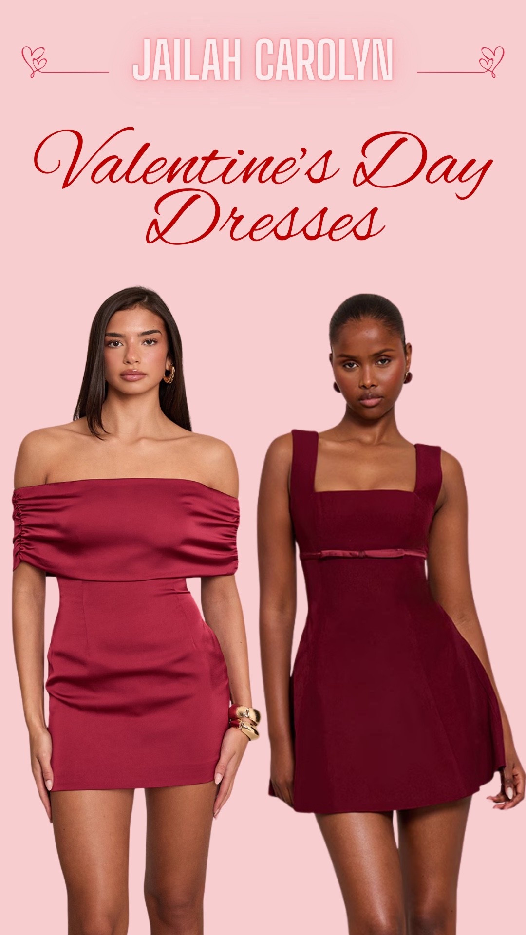 Valentine’s Day dress ideas that would be super cute with a pair of tights / stockings & heels!💝

#LTKValentine #LTKootd #LTKgrwm