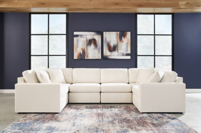 Modmax 6-Piece Next-Gen Nuvella™ Performance Fabric Modular Sectional, Oyster | Ashley Homestore