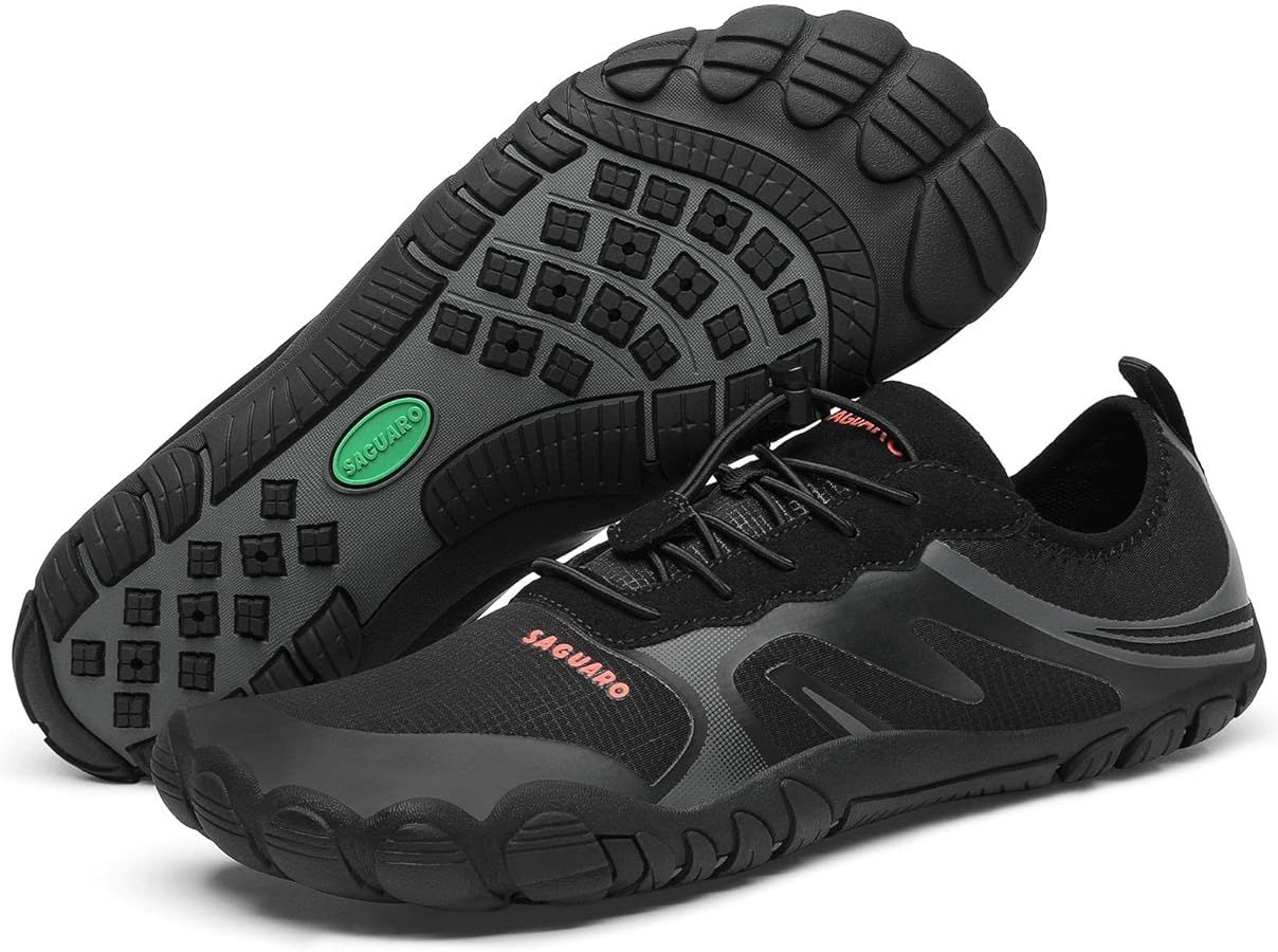 SAGUARO Water Shoes for Men Women Swim Beach Shoes Quick-Dry Zero Drop Barefoot Aqua Shoes for Ri... | Amazon (US)