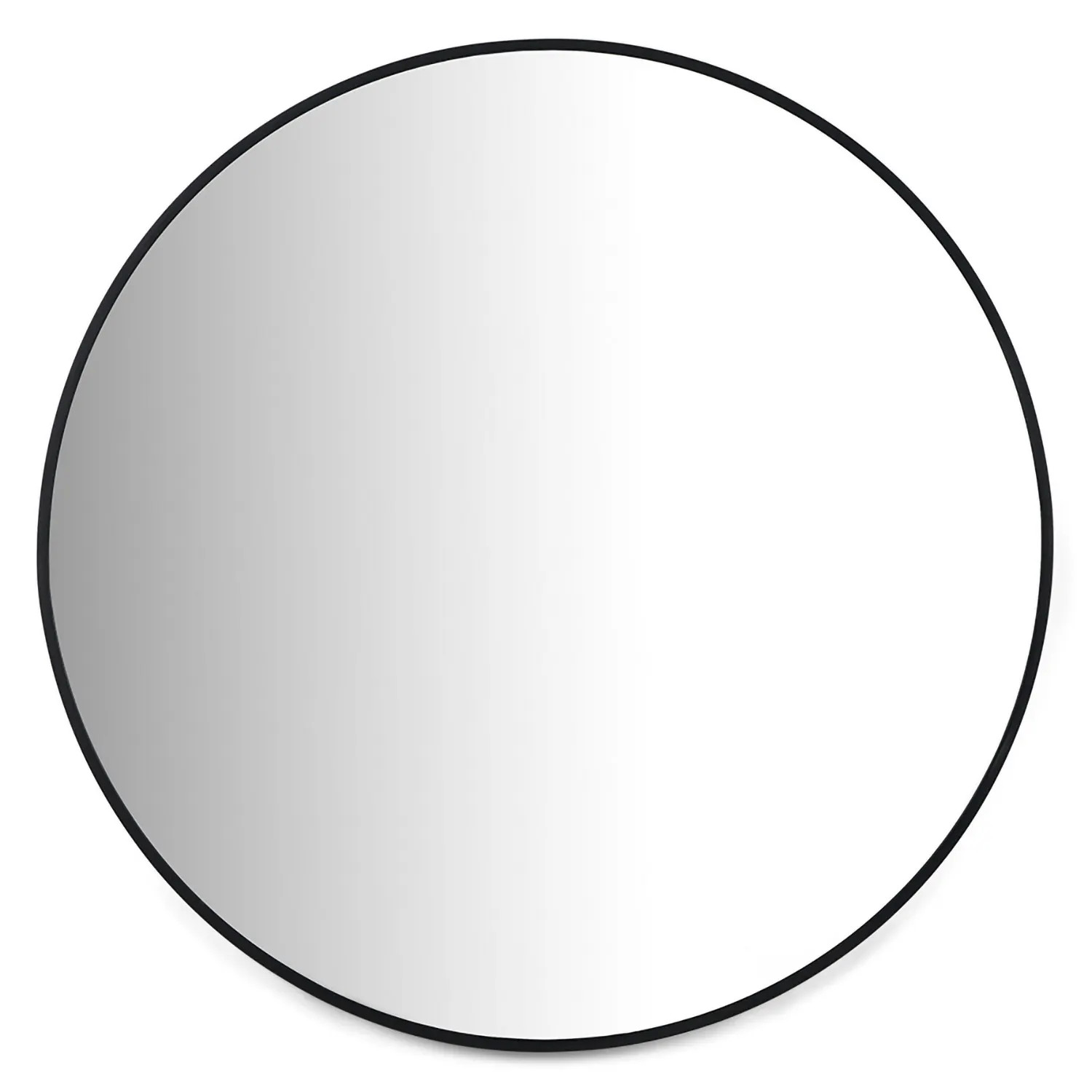 Mansfield Small Round Wall Mirror - Black | Article