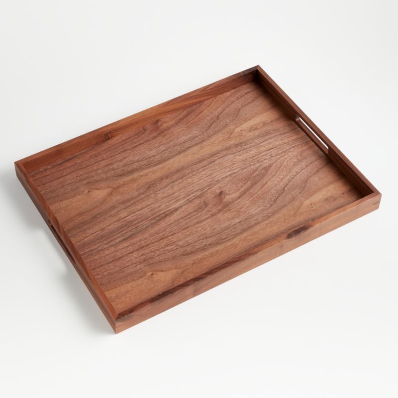 Willoughby Large Tray + Reviews | Crate and Barrel | Crate & Barrel