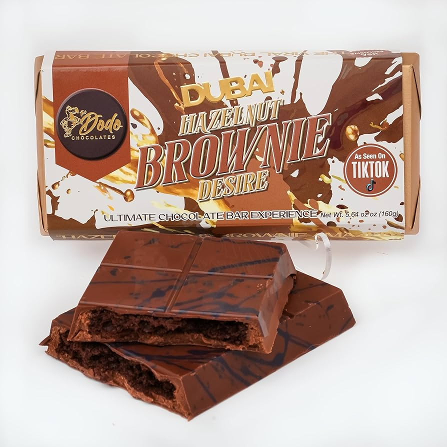Viral Dubai Hazelnut Brownie Desire Ultimate Chocolate Bar Experience | Amazon (US)