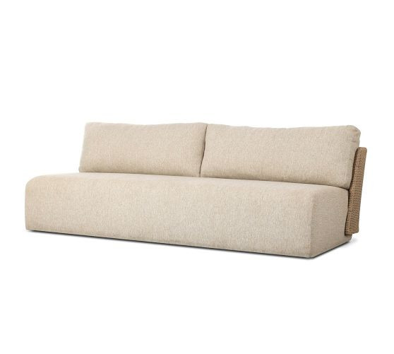 Mayana Outdoor Woven Sofa | Pottery Barn (US)