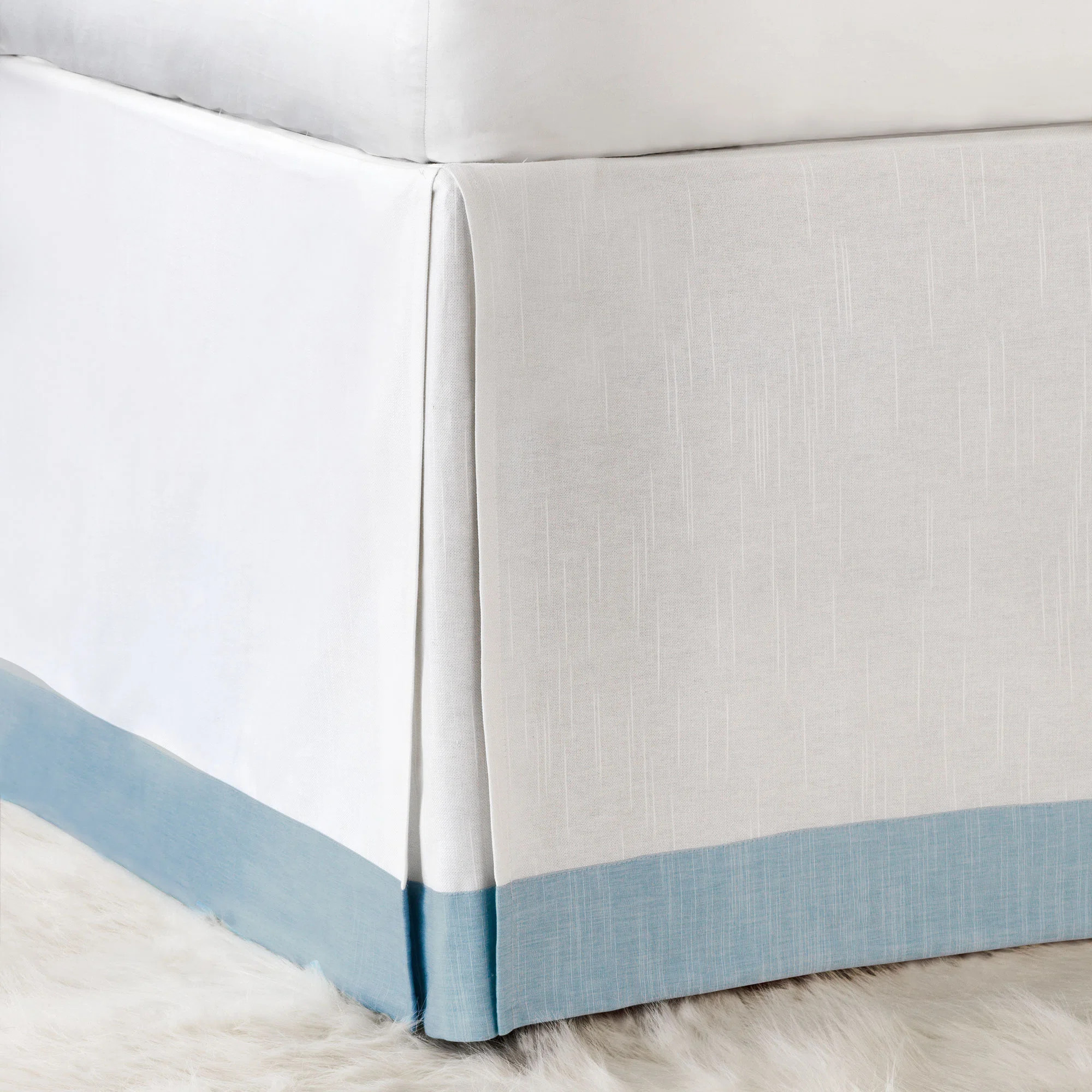 Penelope Tailored Bed Skirt | Wayfair North America