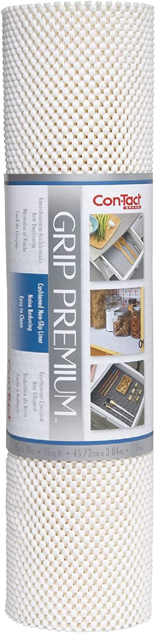 Con-Tact Brand Grip Premium Shelf Liner, Thick and Non-Adhesive Drawer Liner, Multi-Purpose and E... | Amazon (US)