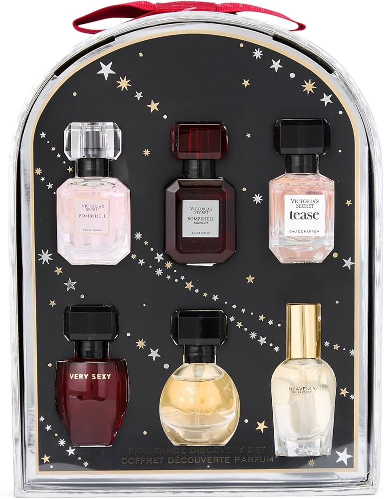 Victoria's Secret Mini Eau de Parfum Discovery Gift Set: Bombshell, Bombshell Magic, Tease, Bare,... | Amazon (US)
