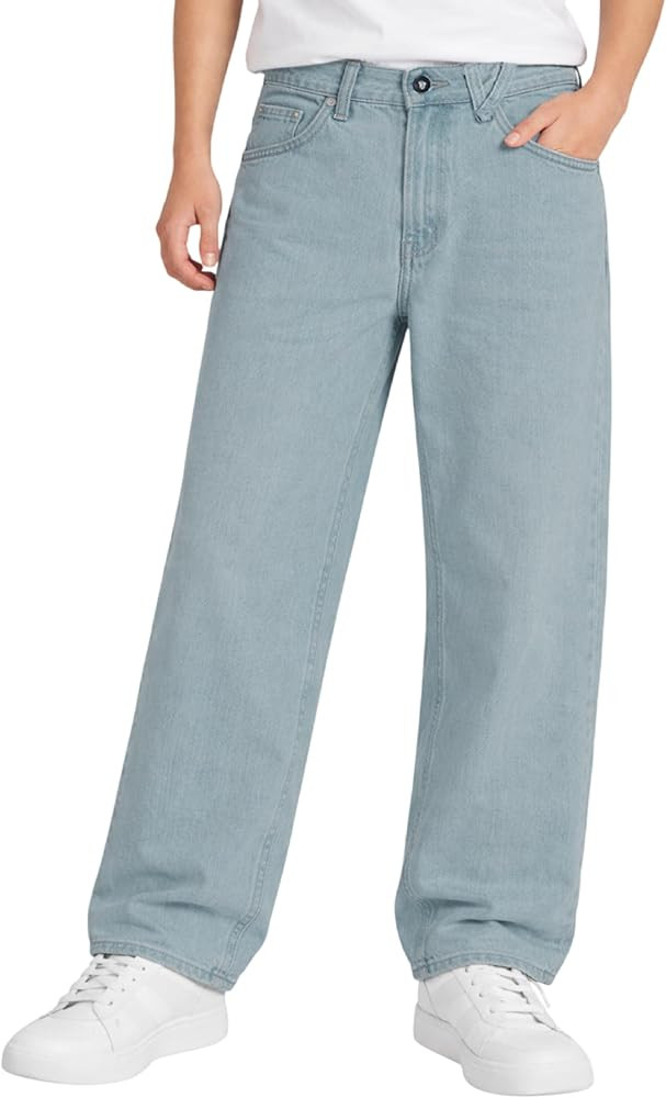 Volcom Boys Jeans - Regular Fit Pull On Denim Jeans for Boys - 5-Pocket Style Fashion Kids Pants ... | Amazon (US)