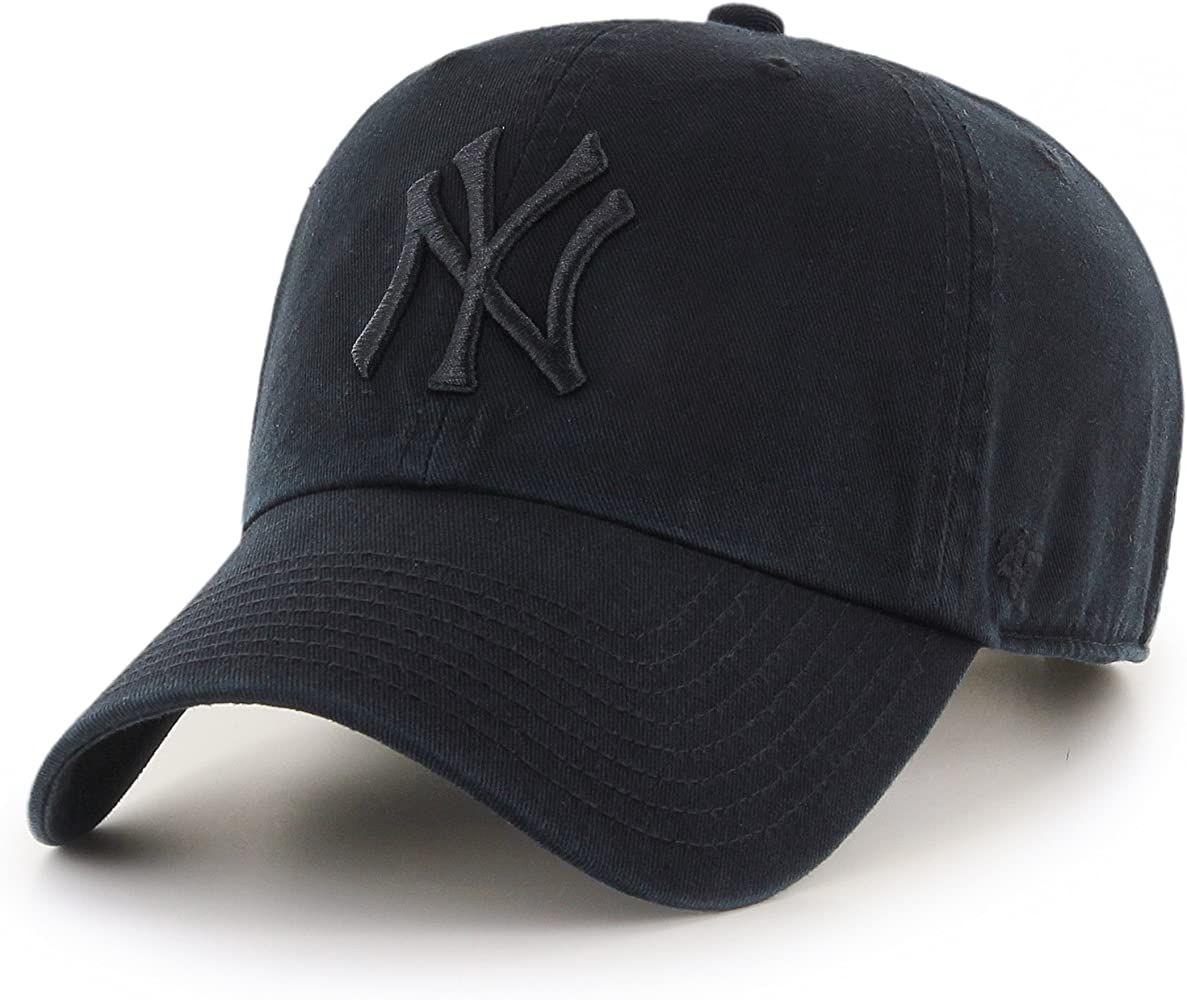 Amazon.com : '47 Brand MLB New York Yankees Clean Up Cap - Black : Sports & Outdoors | Amazon (US)