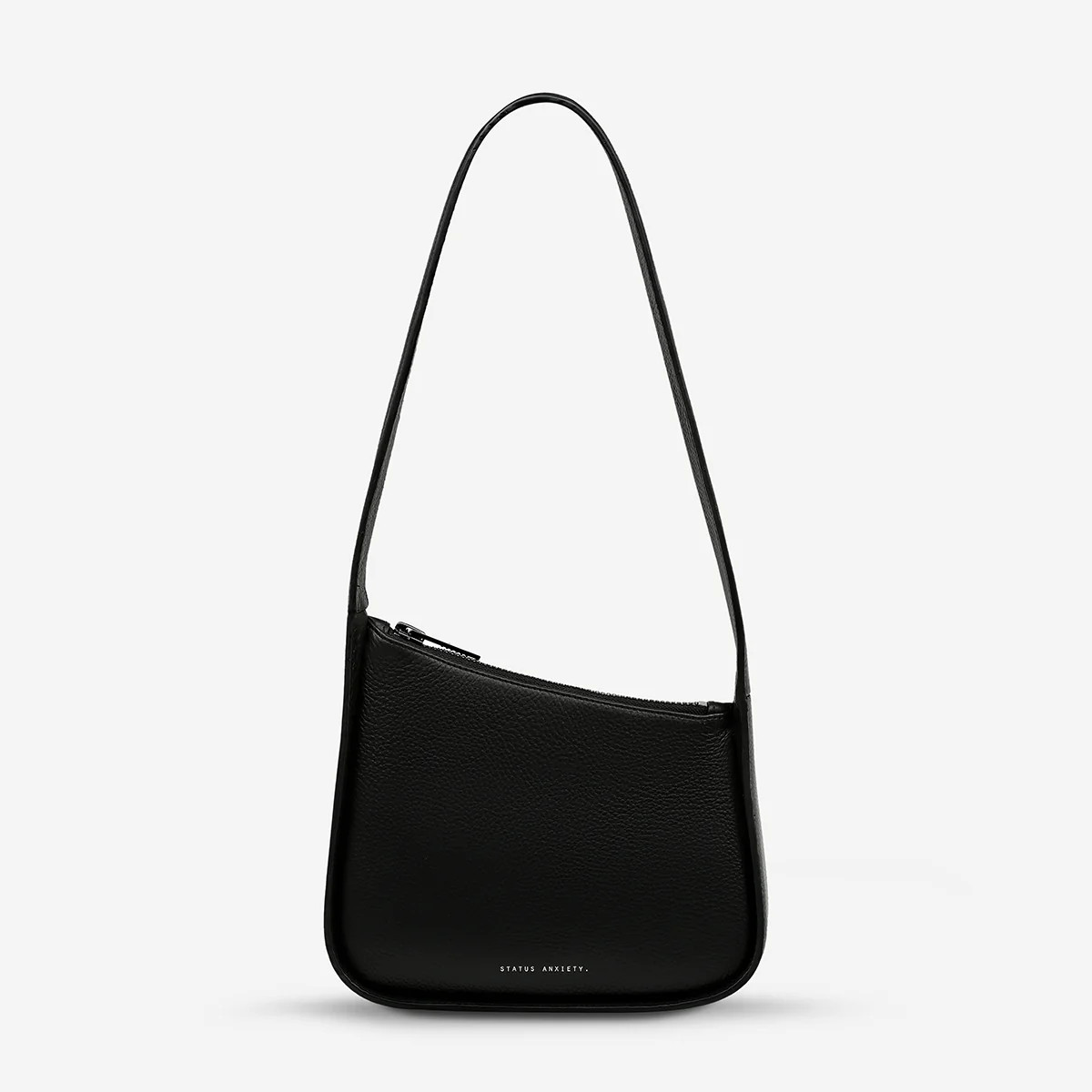 Phenomena Women's Black Leather Bag | Status Anxiety® | Status Anxiety 