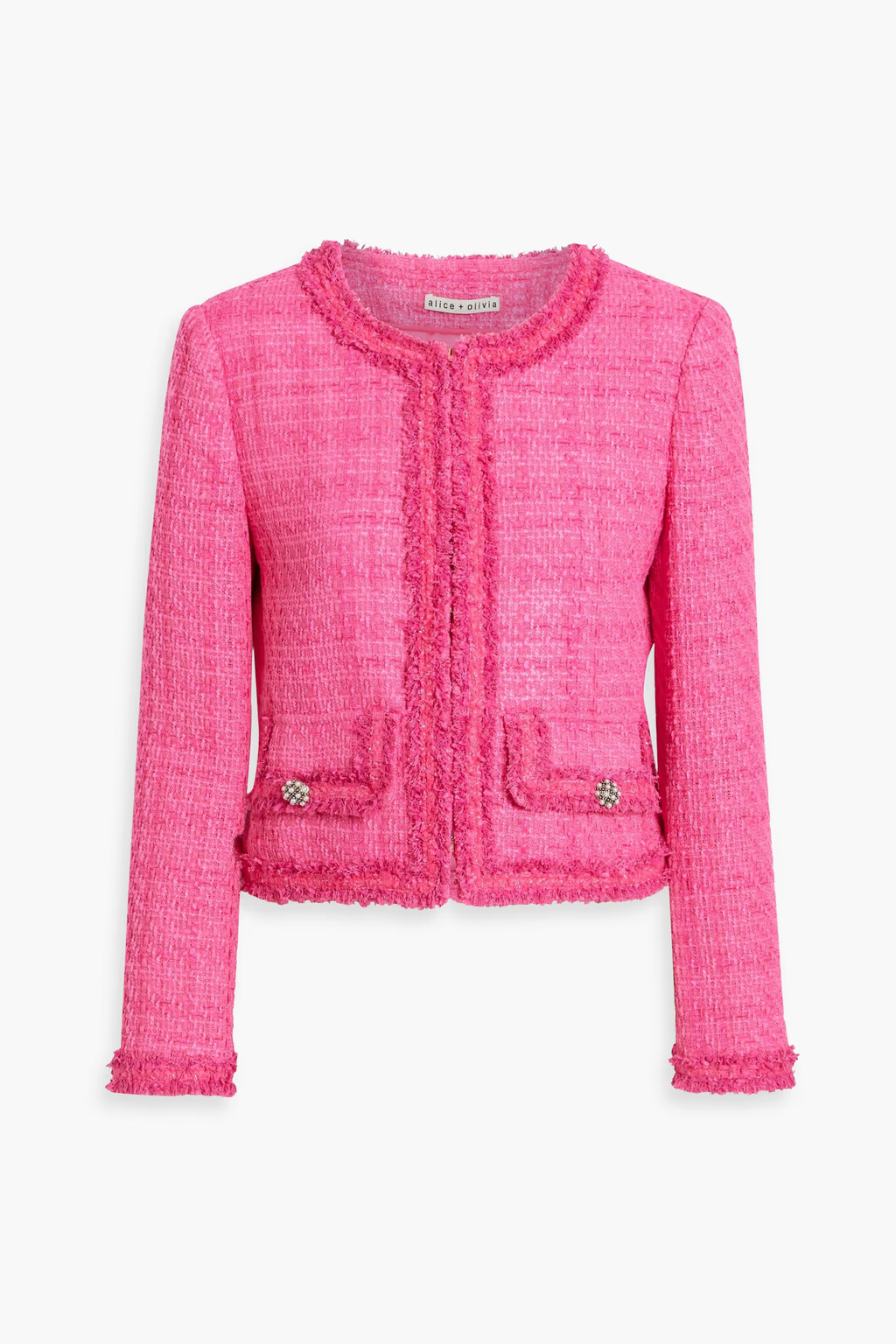 Landon frayed tweed jacket | The Outnet (US and CA)