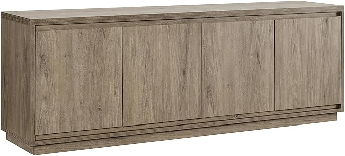 Henn&Hart Presque TV Stand, 68" Wide,Grey | Amazon (US)