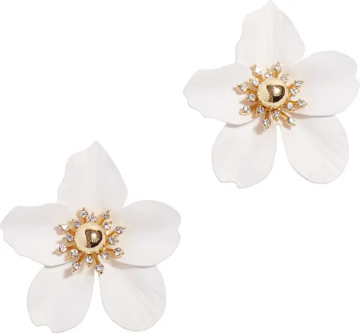 Oversize Orchid Earrings | Nordstrom