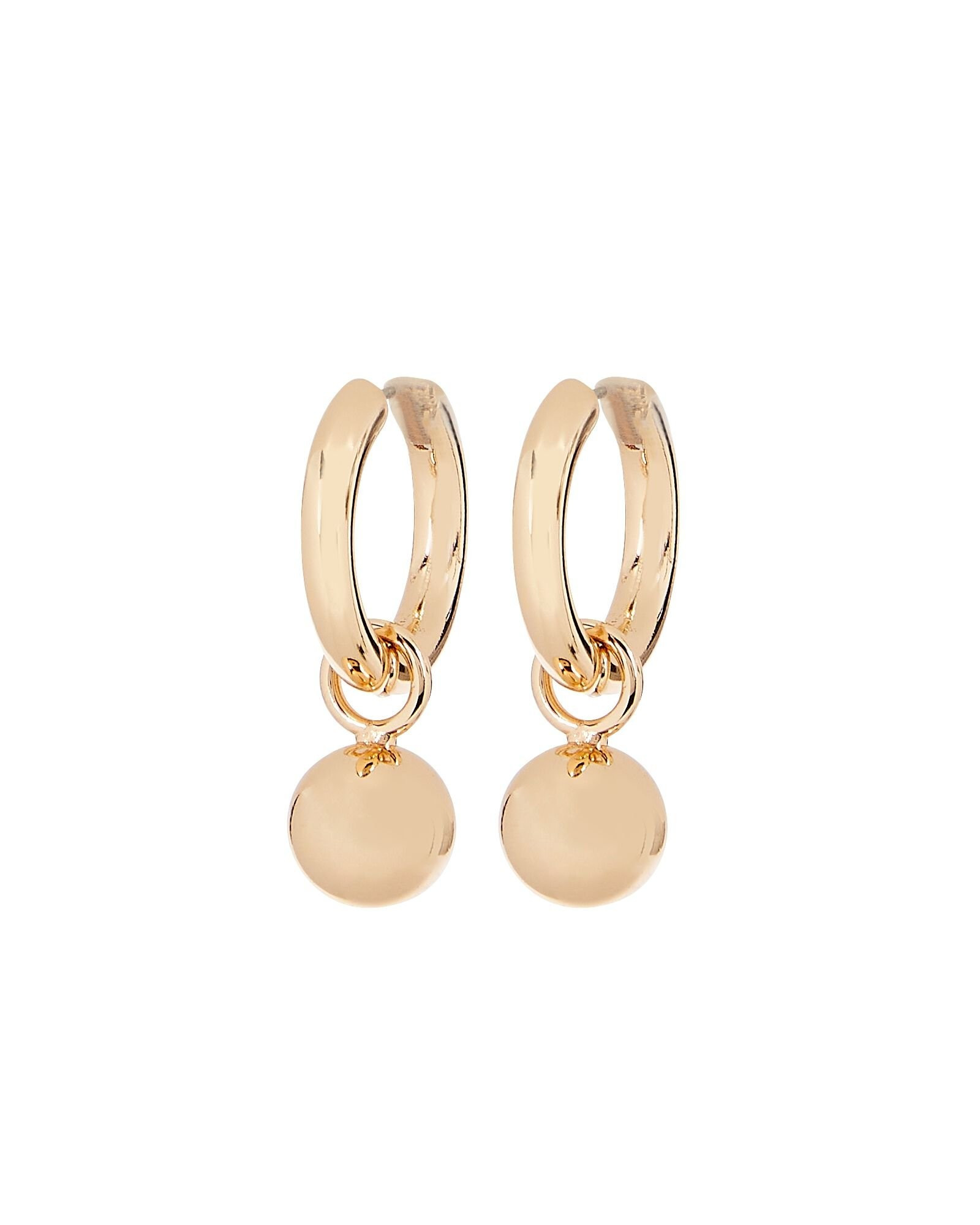 Sphere Drop Hoop Earrings | INTERMIX