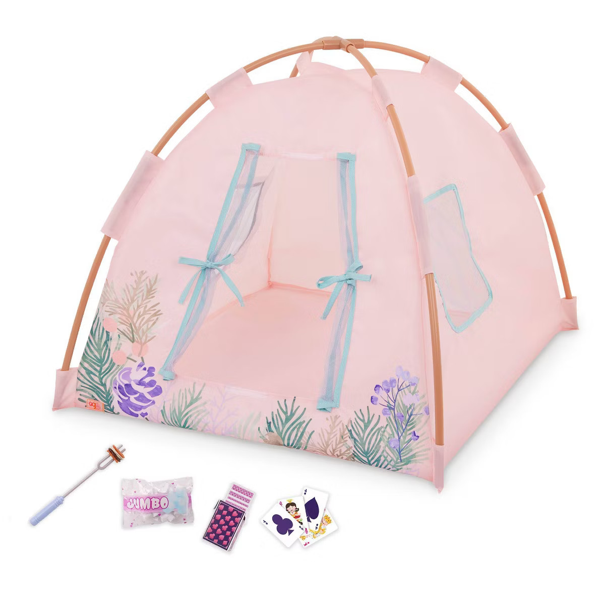Our Generation Camping Nights Tent & Accessories Set for 18'' Dolls | Target