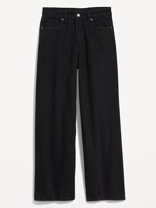 Extra High-Waisted Baggy Wide-Leg Non-Stretch Jeans for Women | Old Navy (US)