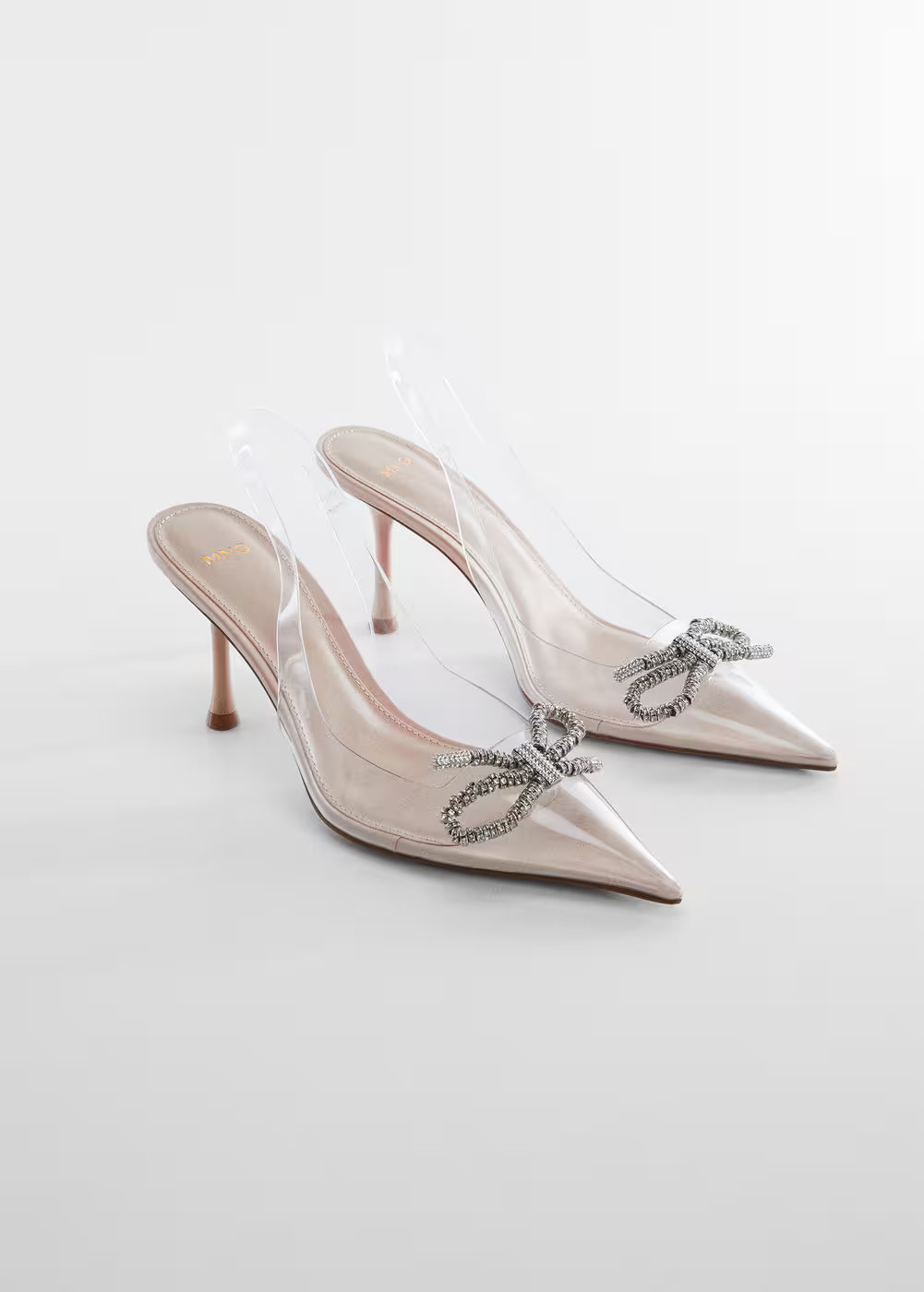 Vinyl high heels -  Women | Mango USA | MANGO (US)