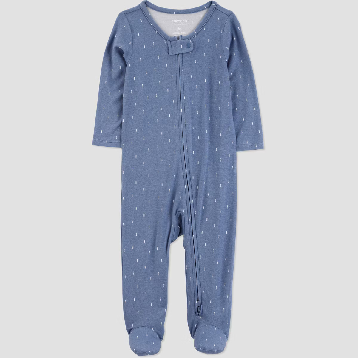 Carter's Just One You® Baby Boys' Speck Comfy Soft Sleep N' Play - Blue/White | Target