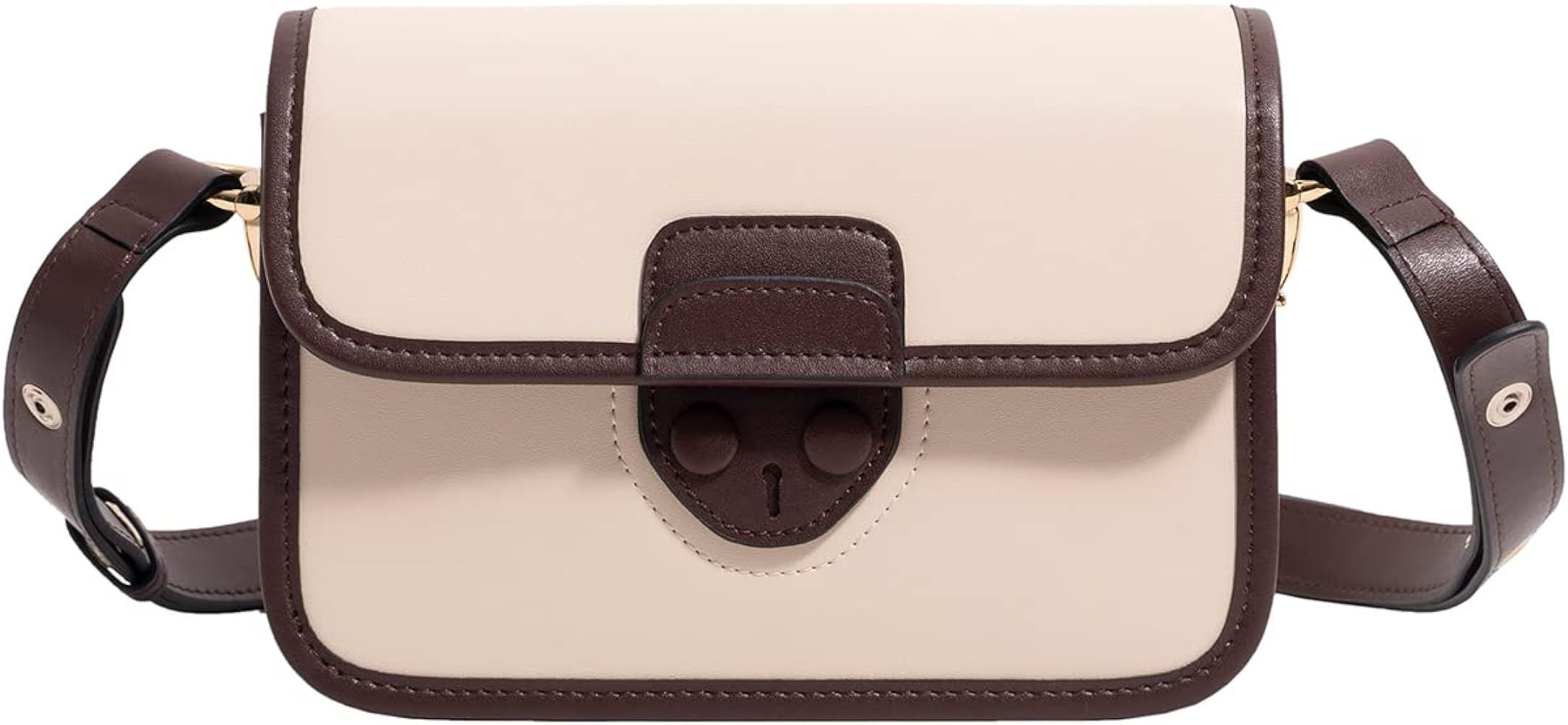 FOXLOVER Small Leather Crossbody Bags for Women Ladies Shoulder Bag Top Handle Mini Handbag and P... | Amazon (US)