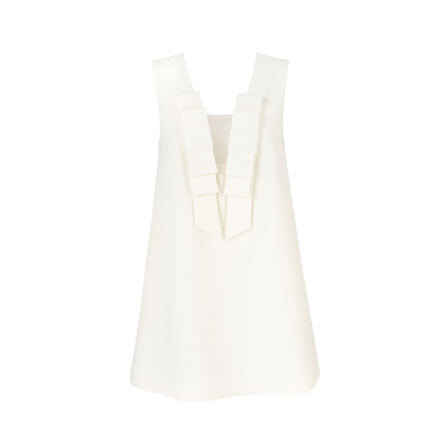 Alexandra Bow Mini Dress | Wolf & Badger (US)