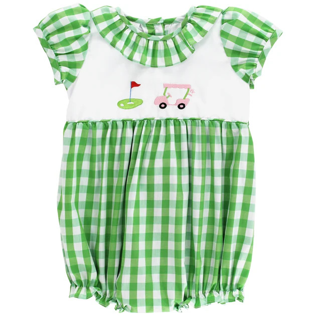 Magnolia Green - Girls Bubble Short | The Bailey Boys, inc