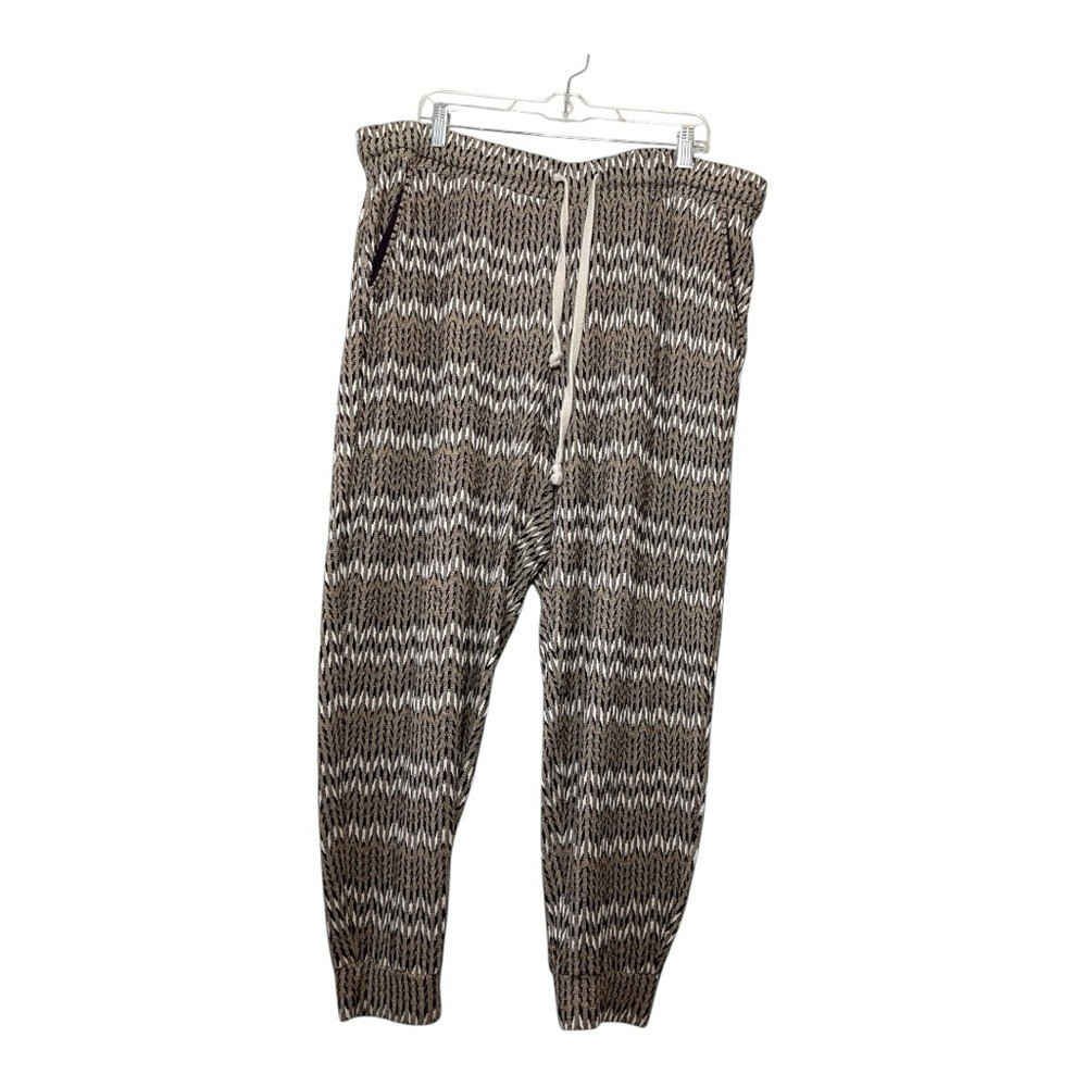 Women's Anthropologie Saturday Sunday Mary jacquard Joggers, size 2X | eBay US