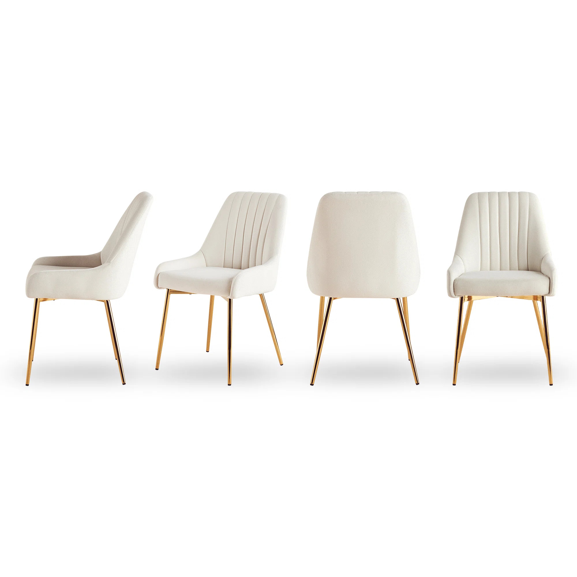 Maulsby Tufted Velvet Dining Chair (Set of 4) | Wayfair North America