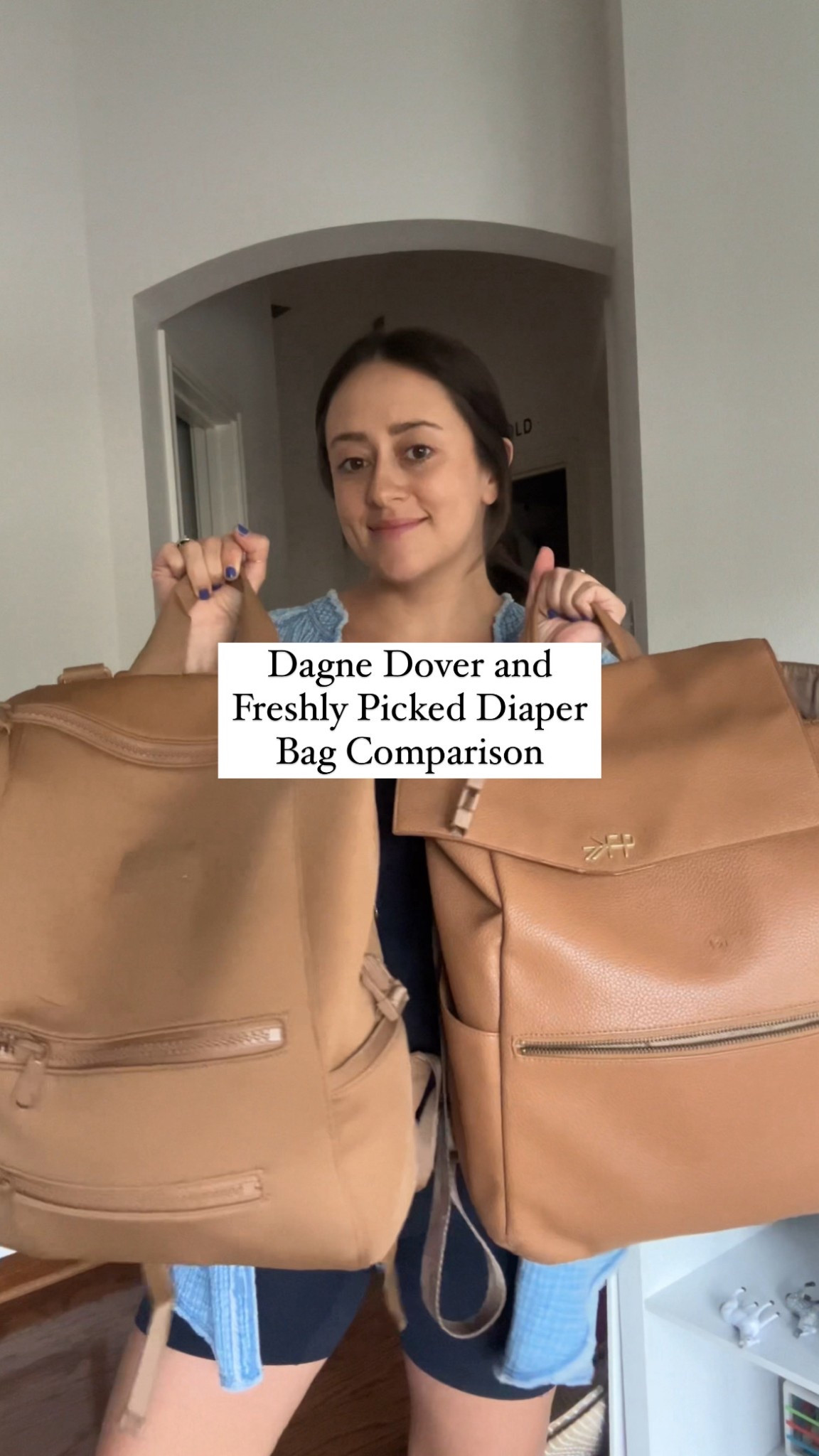 Diaper bag comparison!

Dagne Dover vs Freshly Picked!