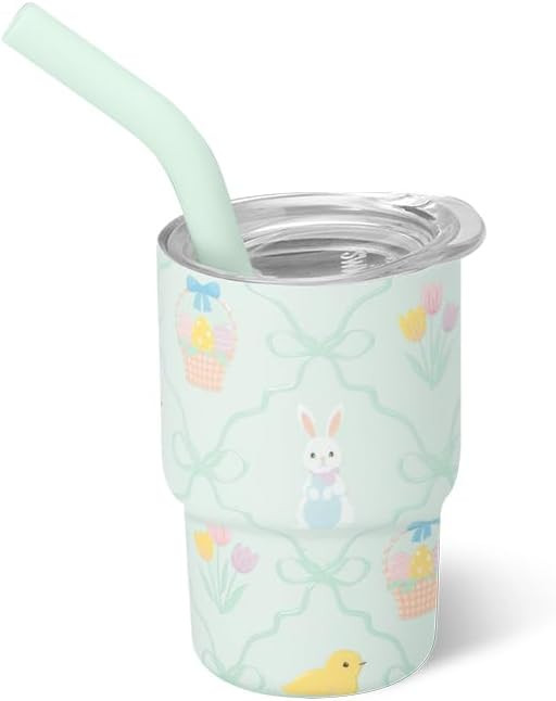 Swig Life Tiny Insulated Tumbler 2oz, Stainless Steel Mini Tumbler with Lid and Silicone Straw, D... | Amazon (US)