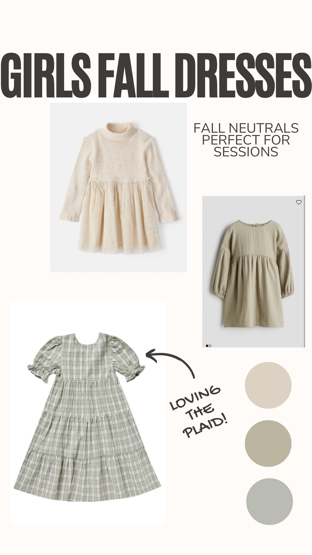 Fall neutrals for the girls 🤍

#LTKKids