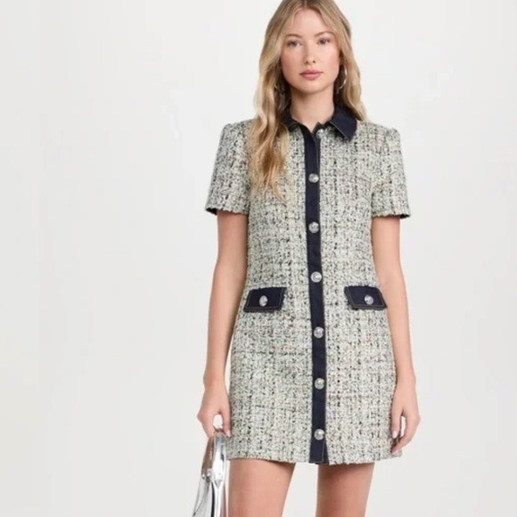 Cinq a Sept Anya Boucle Pammy Dress Size 2 NWT | Poshmark