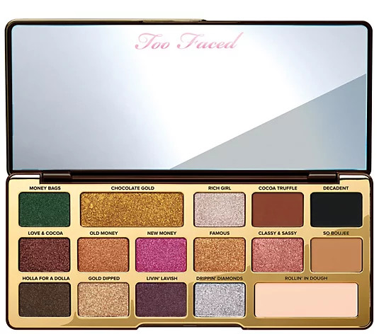 Too Faced Chocolate Gold Eye Shadow Palette | QVC