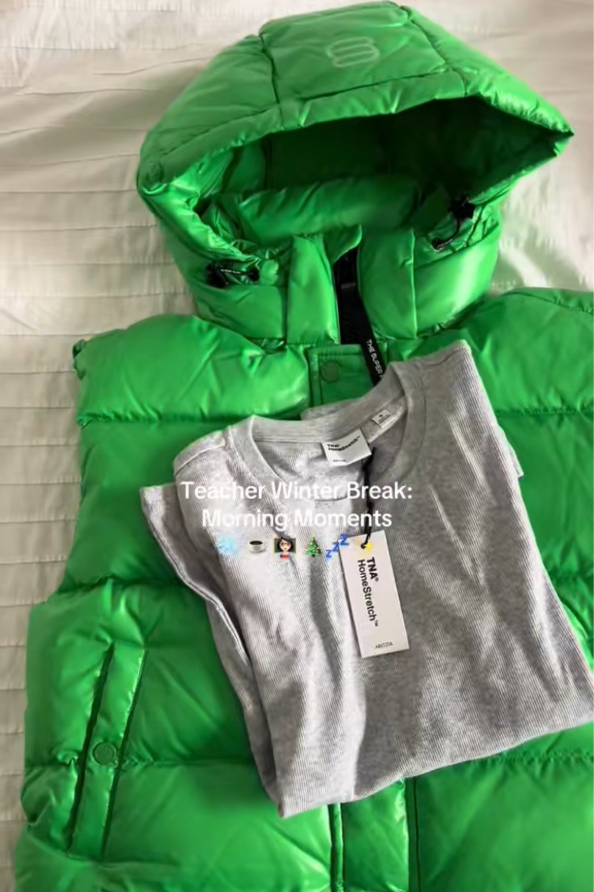 from my TikTok! ❄️💚☕️

#LTKwinter