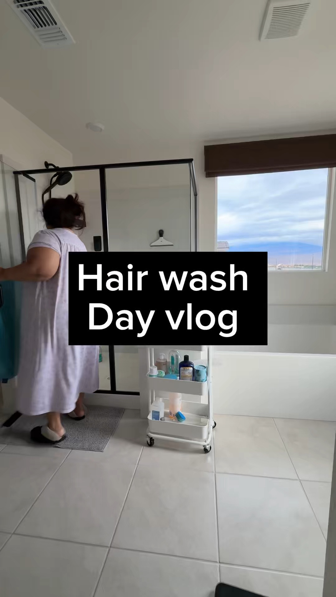 Hair wash day 