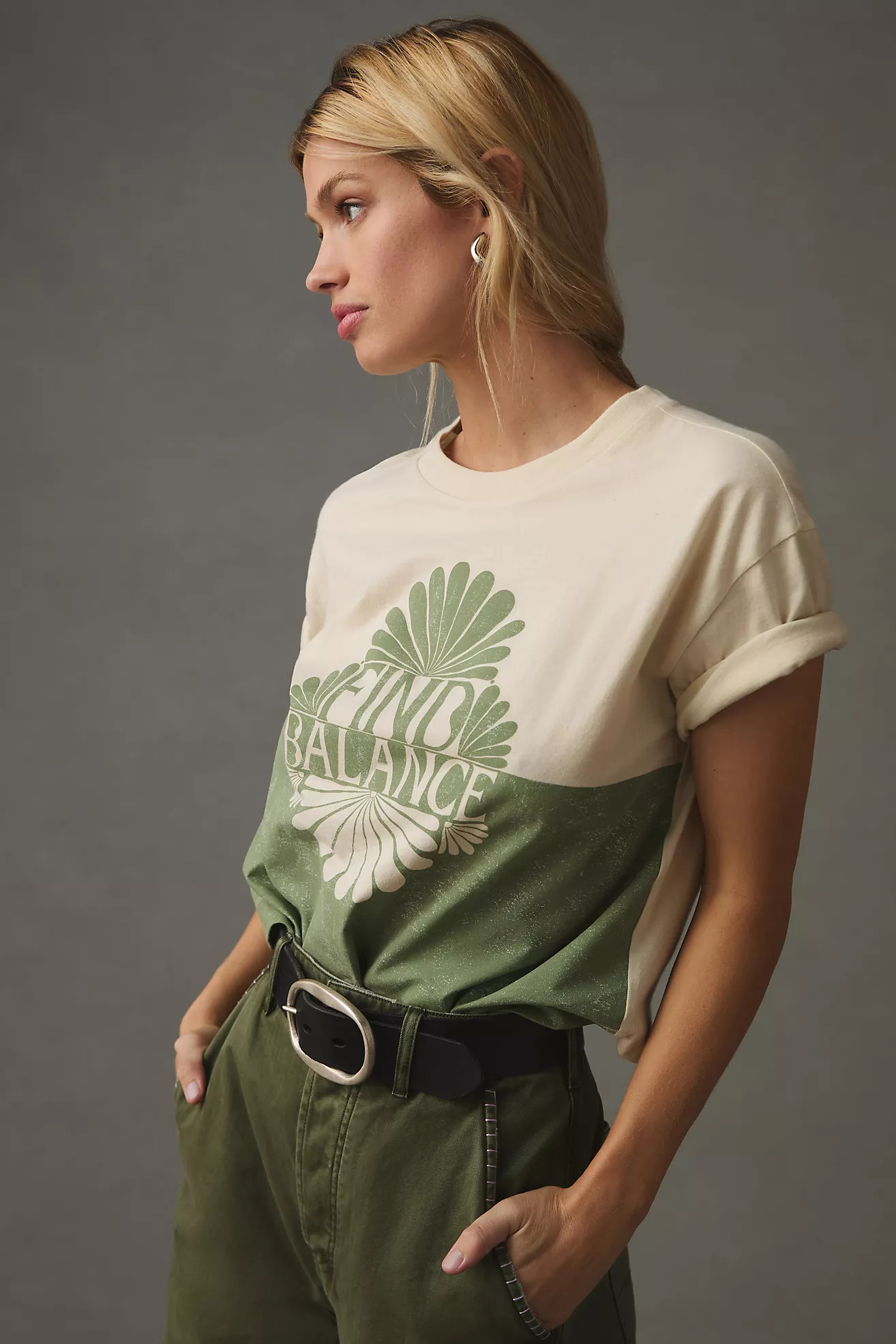Kenzie Parrott Boxy Crop Tee | Anthropologie (US)