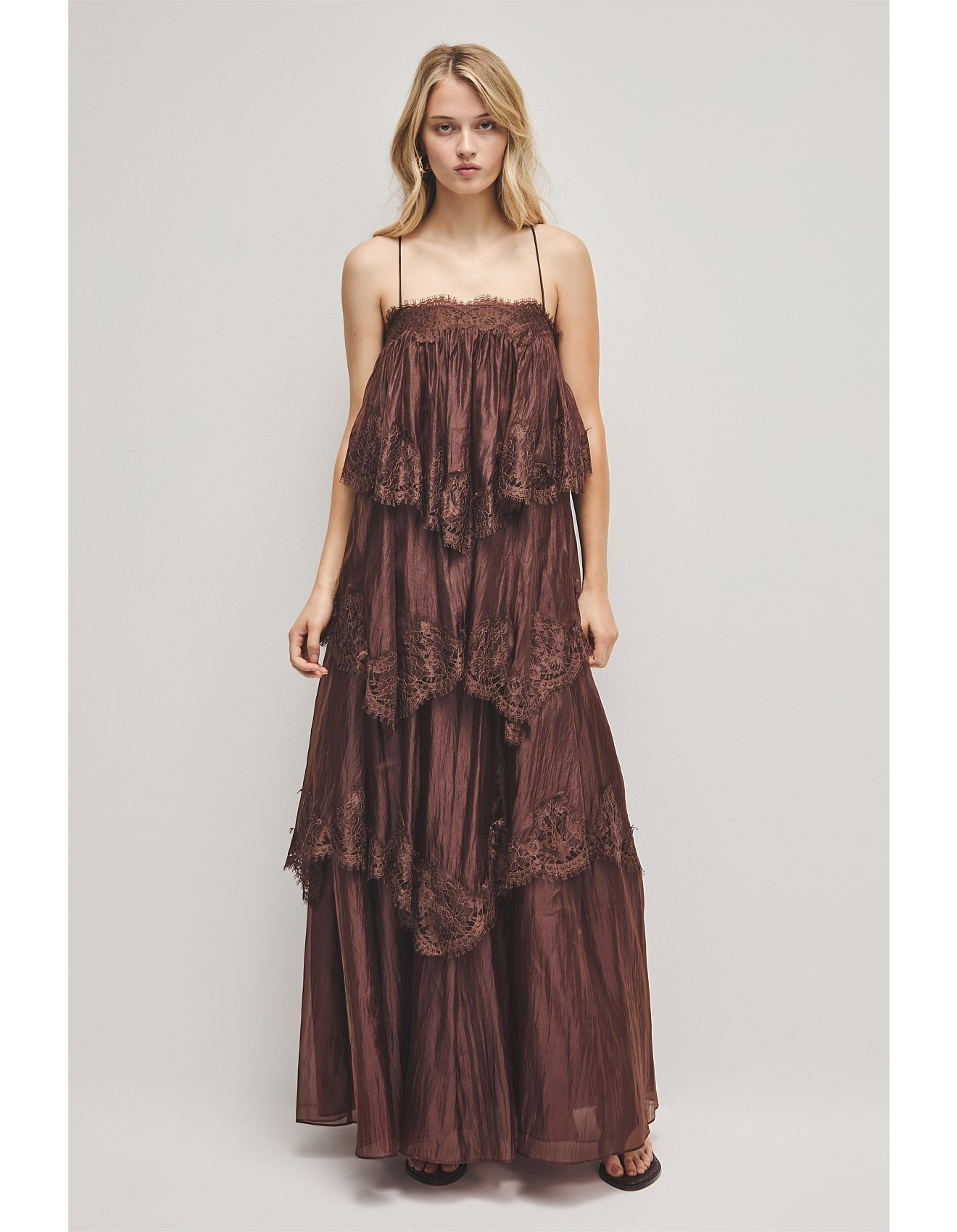 Aje Ophelia Lace Gown | David Jones | David Jones (Australia & New Zealand)