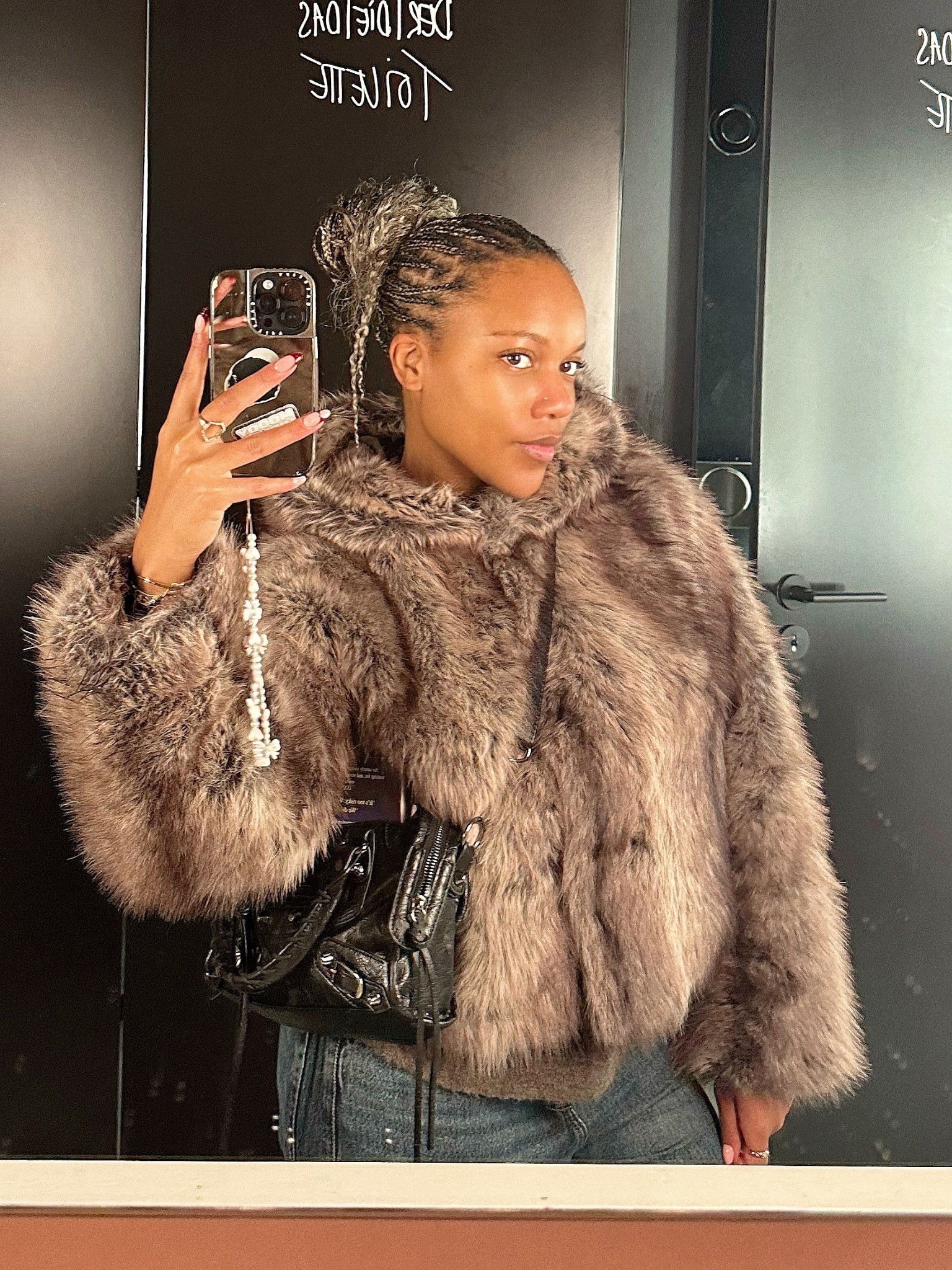 theeee fur jacket of fur jackets - with a hood! 