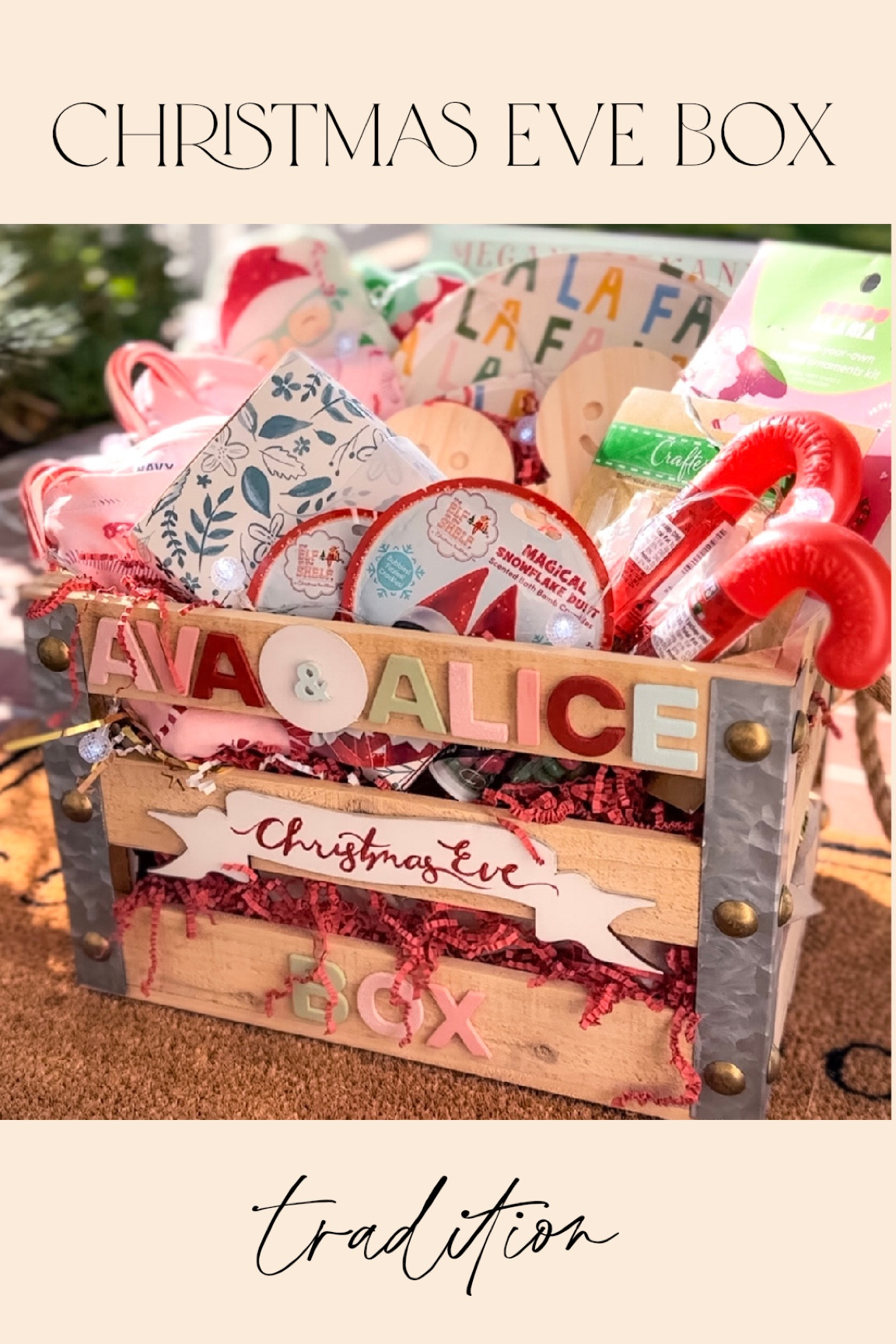 Given on the 1st of December, this Christmas Eve box is filled with Christmas goodies, books and activities to be enjoyed during this festive month! One of my favorite holiday traditions :)

#LTKGiftGuide #LTKHoliday #LTKSeasonal