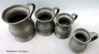 Set of Small Pewter Measures ca 1800 | eBay | eBay US