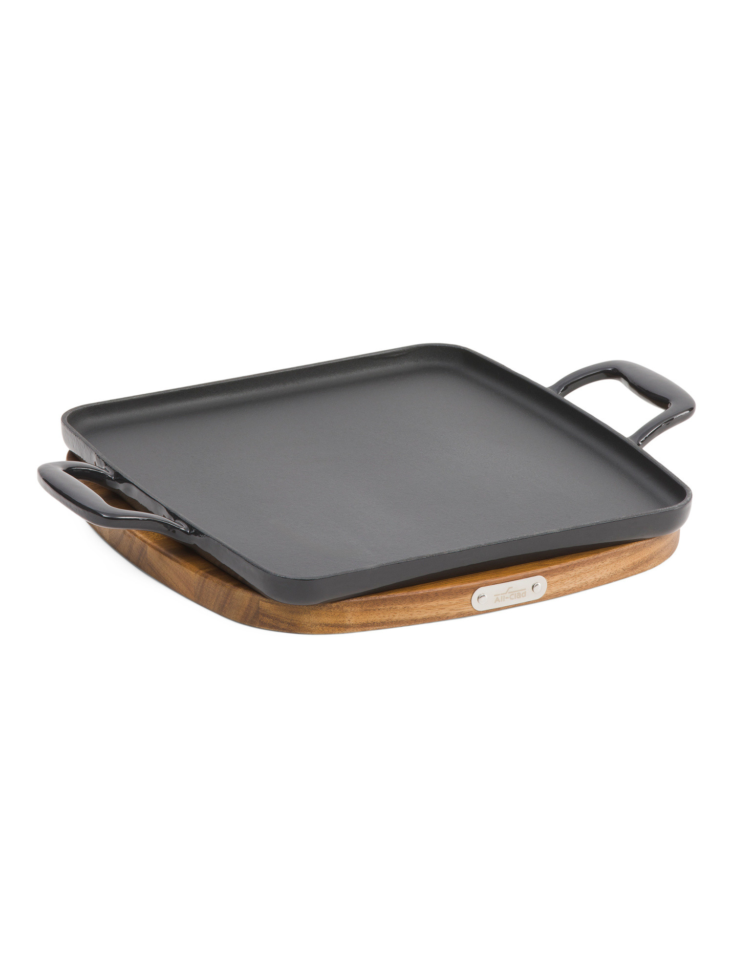 Cast Iron Griddle Trivet Set Slightly Blemished | TJ Maxx