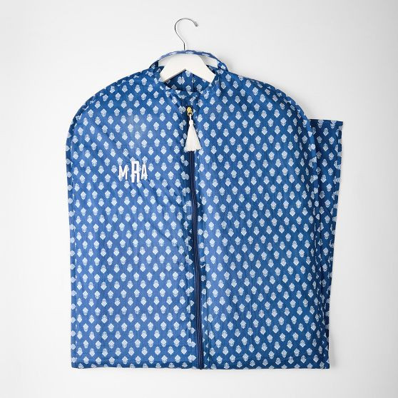 Block Print Garment Bag | Mark and Graham